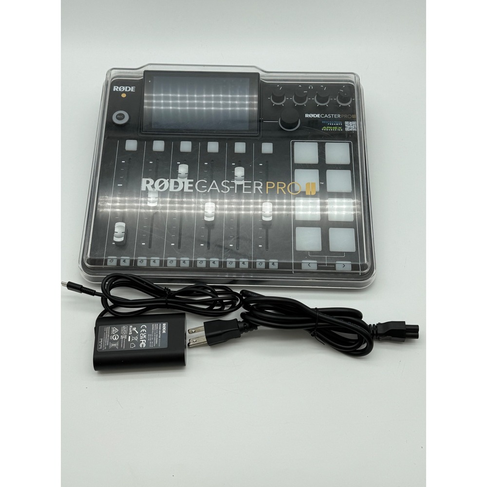 Rode RodeCaster Pro II Podcast Production Studio Mixer RCPII - READ DESCRIPTION